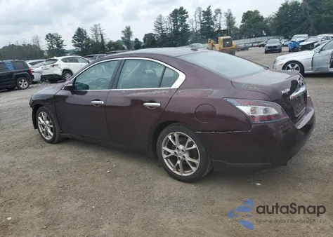 2014 Nissan Maxima S z USA, uszkodzony, nr VIN 1N4AA5AP7EC457605